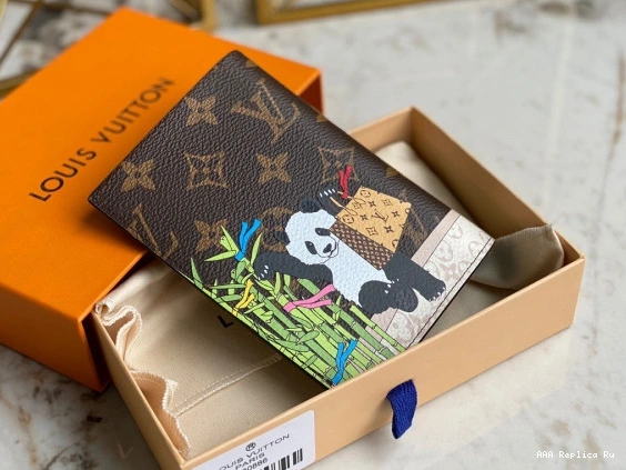 AAA Pruses Bags VUITTON PASSPORT COVER LOUIS 0806